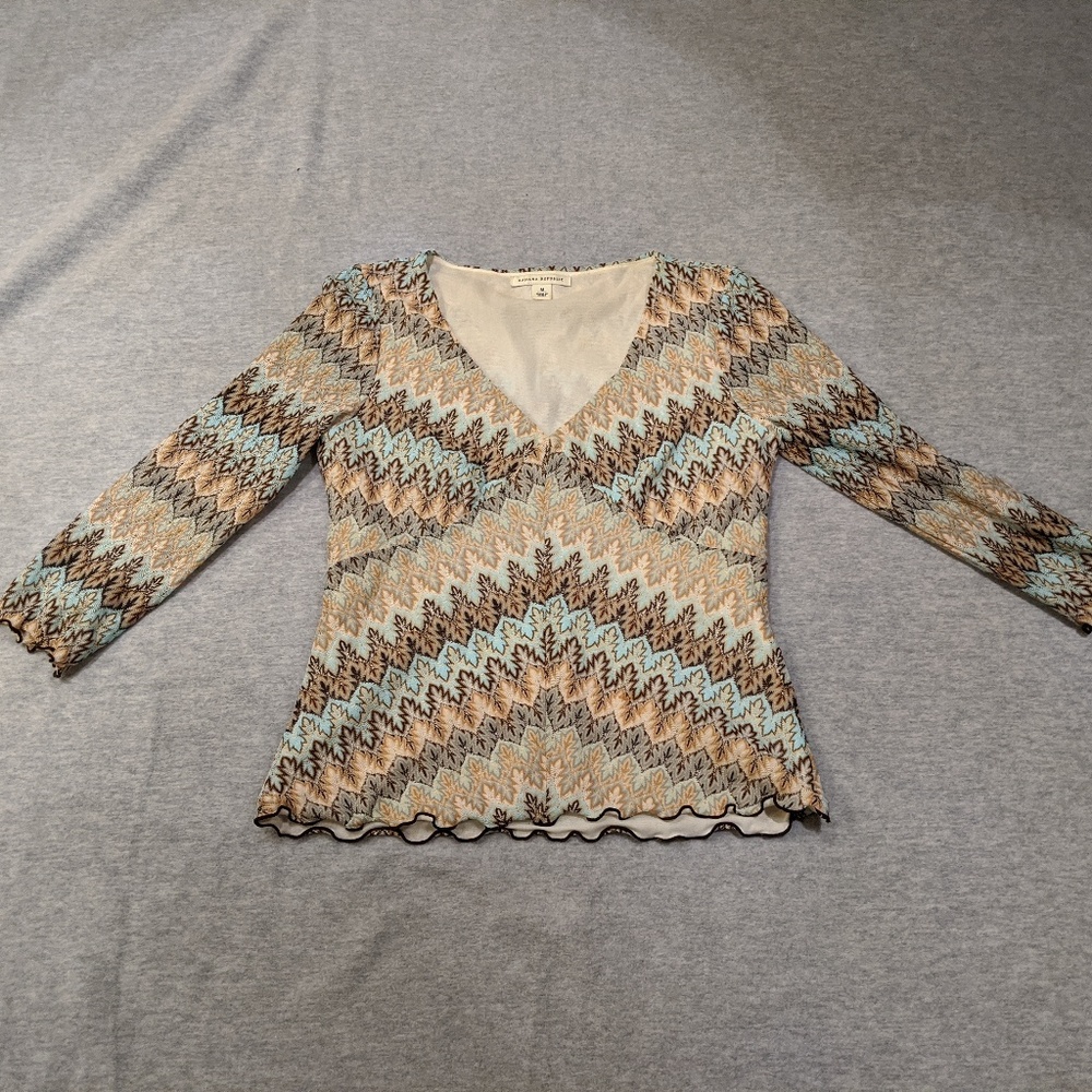 Banana Republic Fitted V-Neck Top